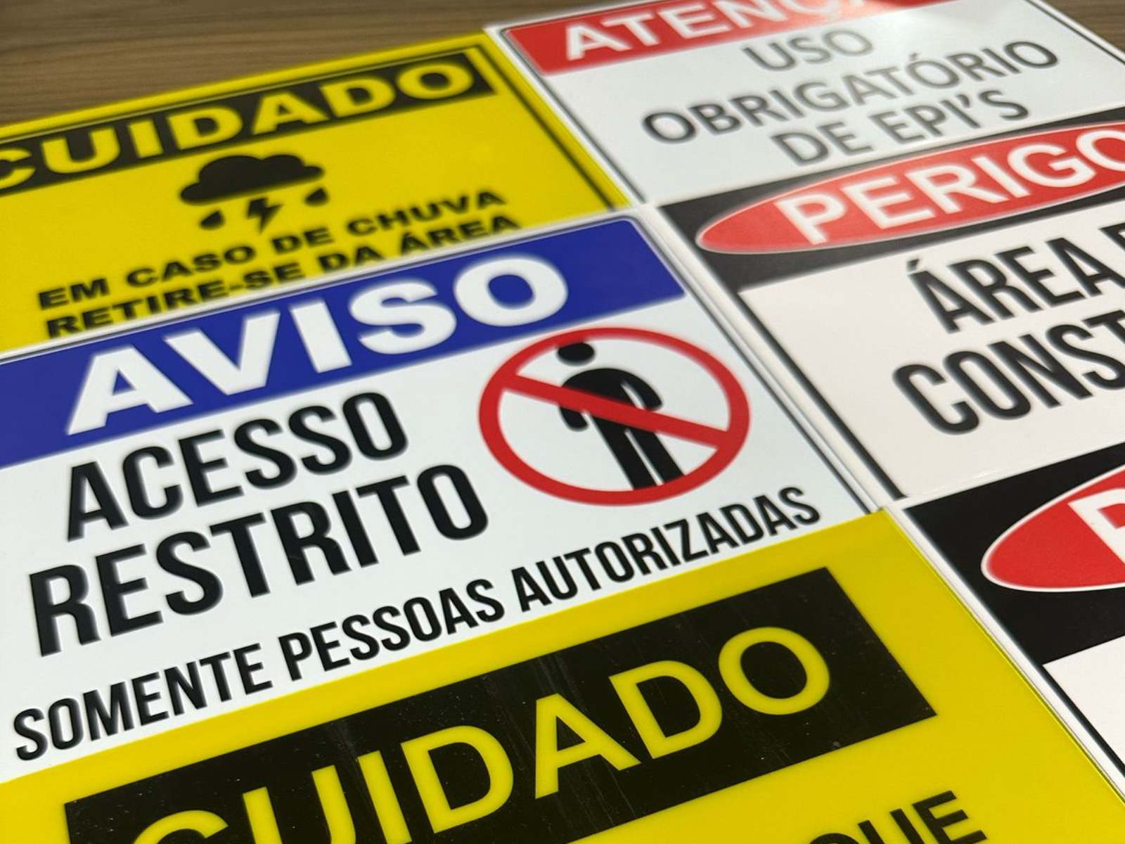 Placas em PVC